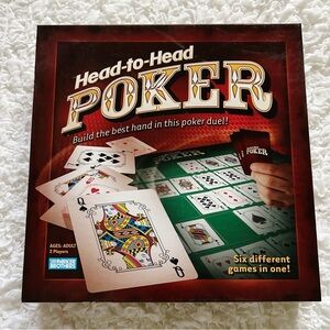 Head-to-Head Poker Board Game